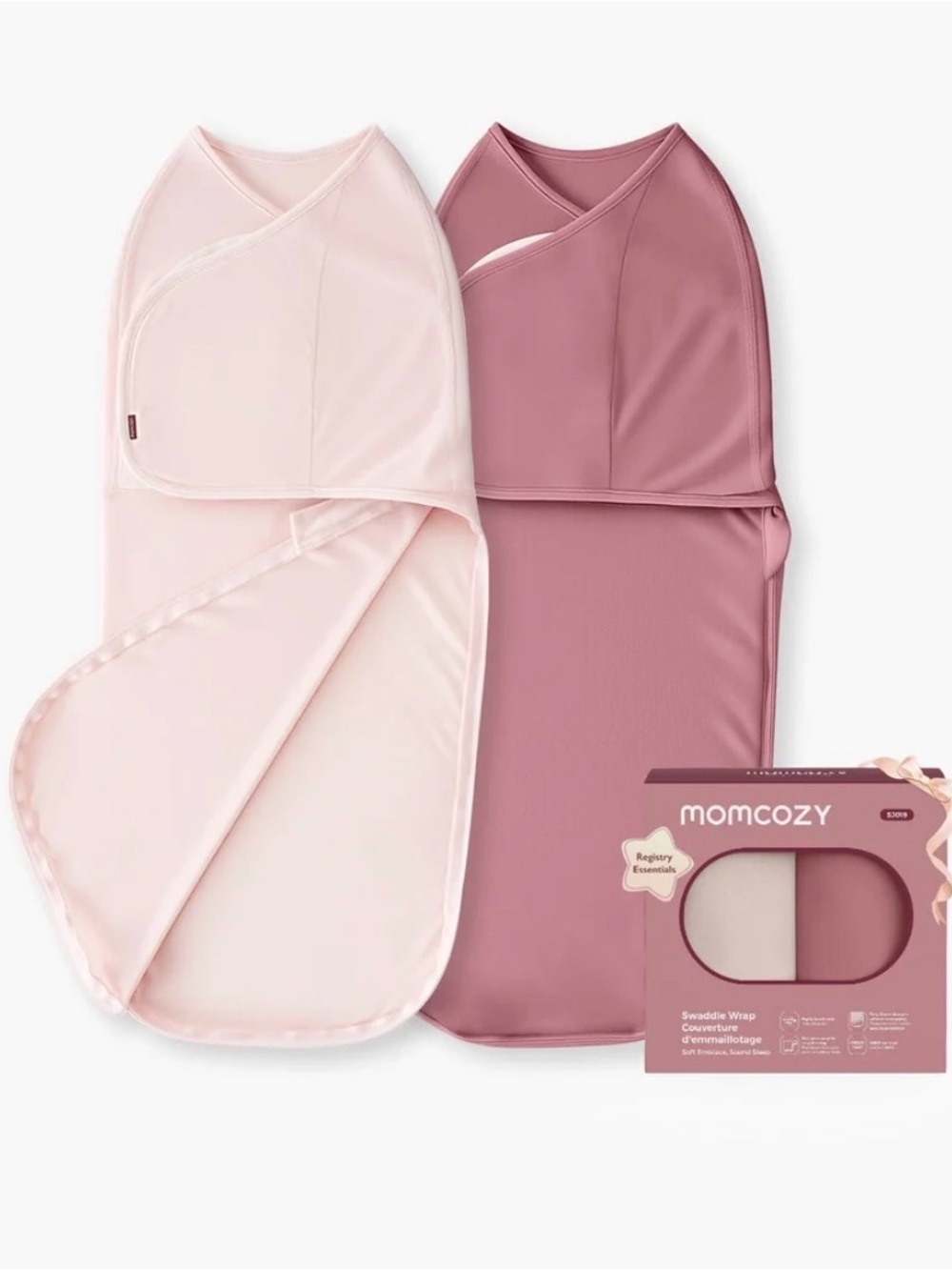 NIB - Momcozy Baby Swaddle Wrap Duo - Bloom - Baby Shower Gift!!